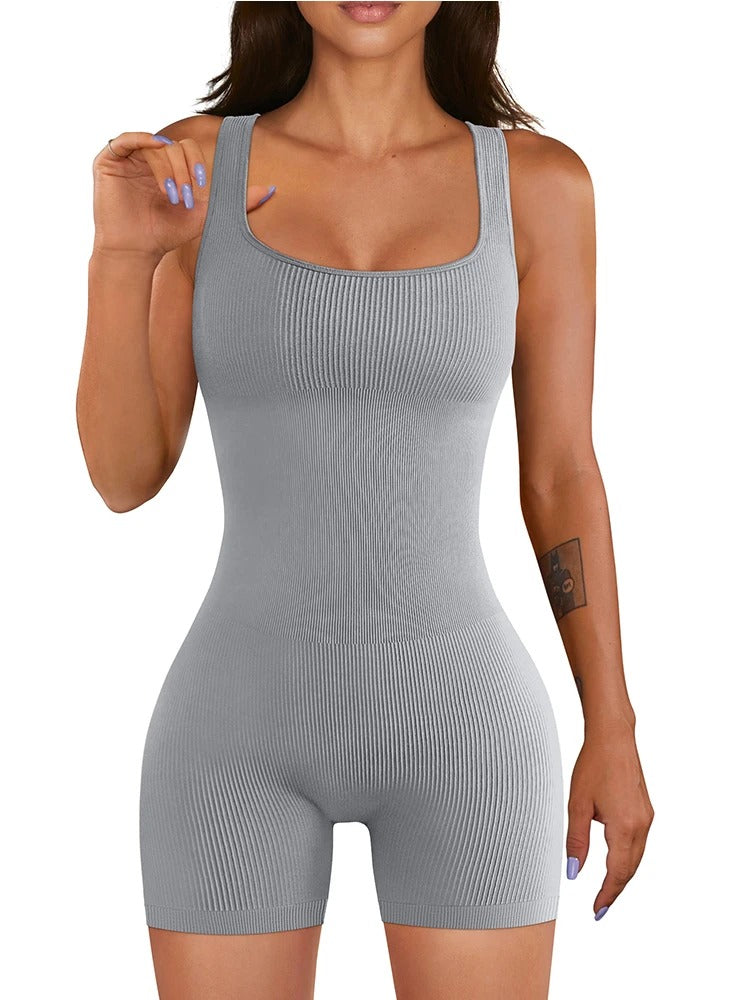 Womens Seamless Dry-fit Jumpsuit